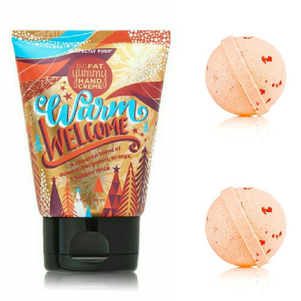 Warm Welcome BFYHC and two Fizi Bath Bombs